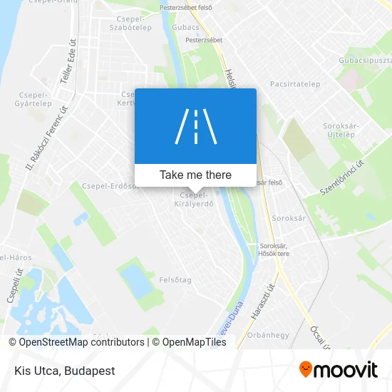 Kis Utca map