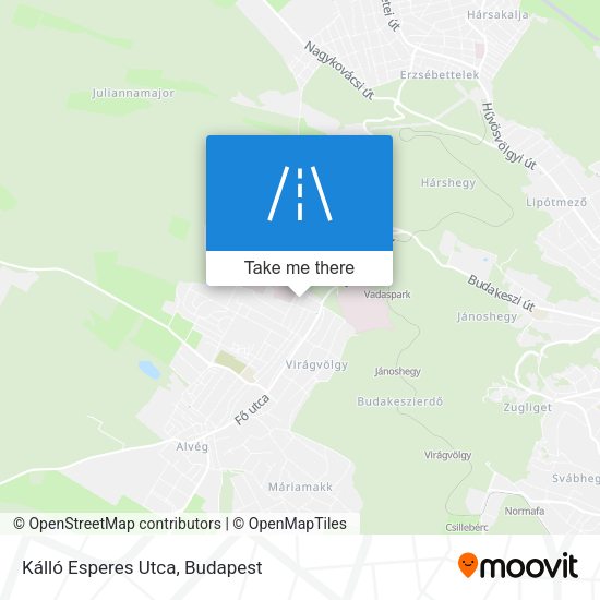 Kálló Esperes Utca map