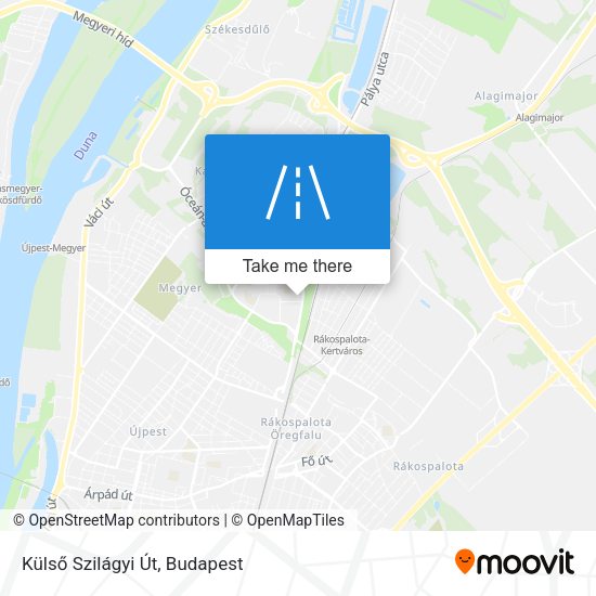 Külső Szilágyi Út map