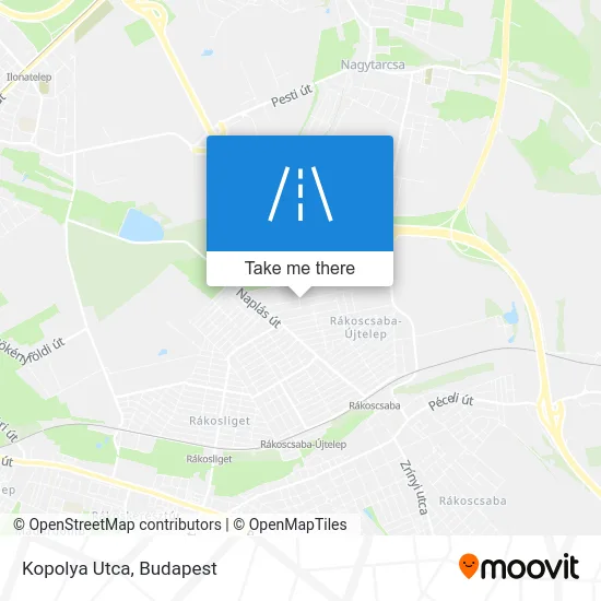Kopolya Utca map