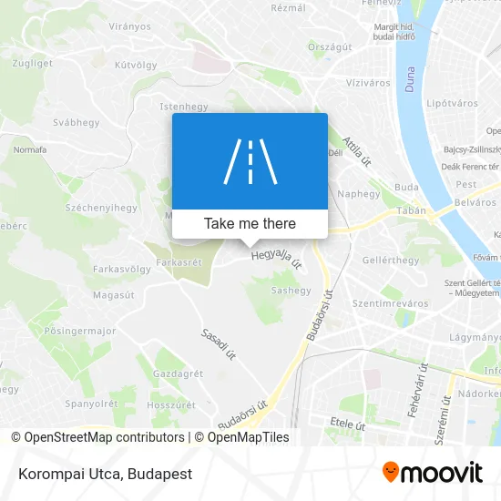 Korompai Utca map