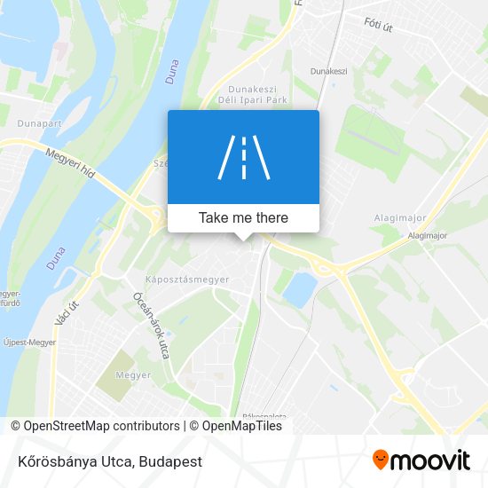 Kőrösbánya Utca map
