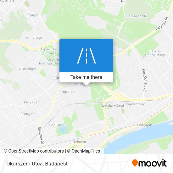 Ökörszem Utca map