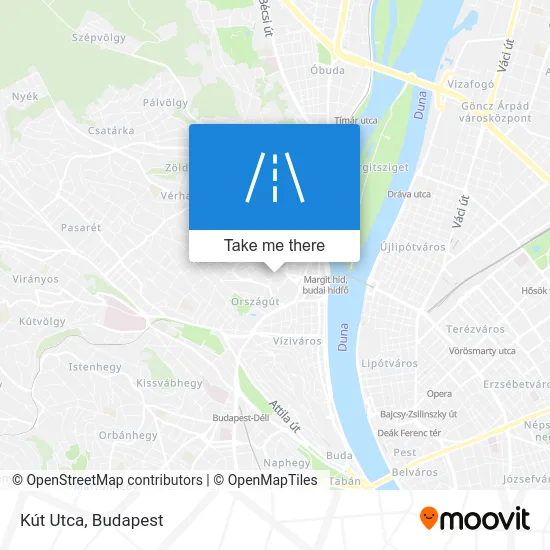 Kút Utca map