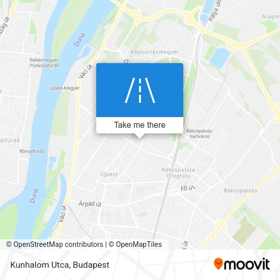 Kunhalom Utca map