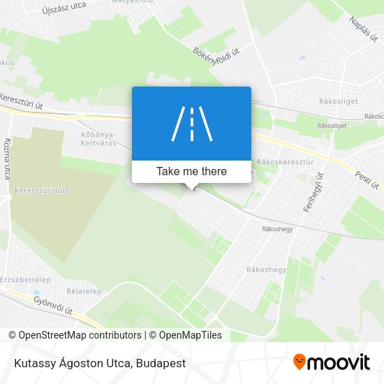 Kutassy Ágoston Utca map