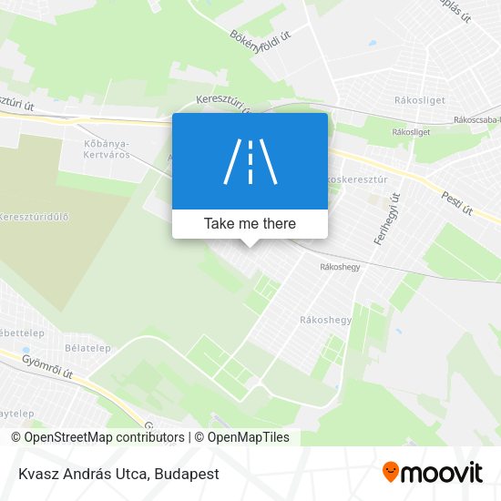 Kvasz András Utca map