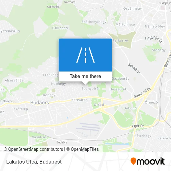 Lakatos Utca map