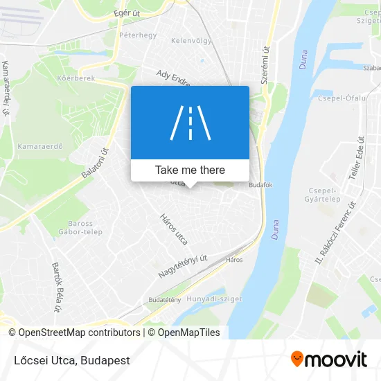 Lőcsei Utca map