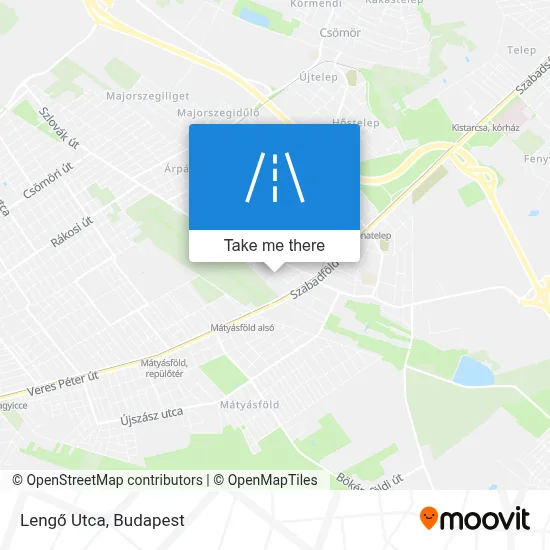 Lengő Utca map