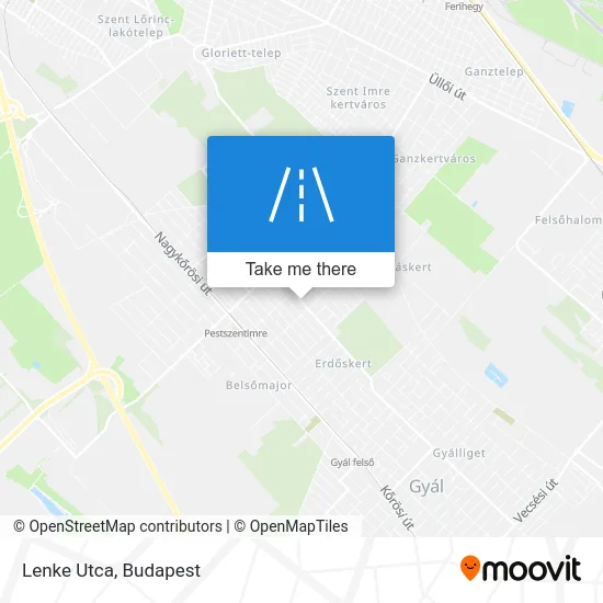 Lenke Utca map