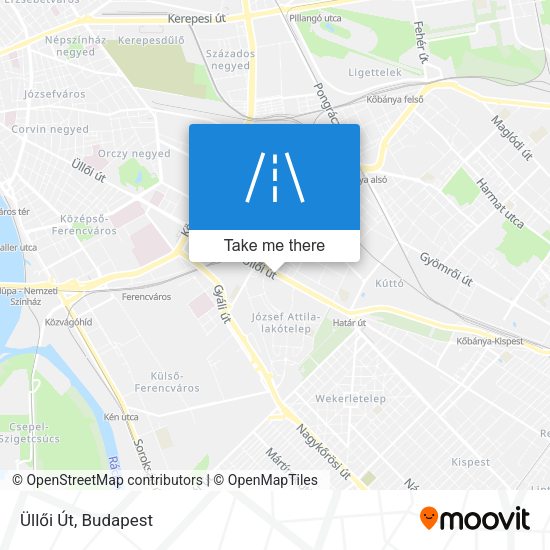 Üllői Út map