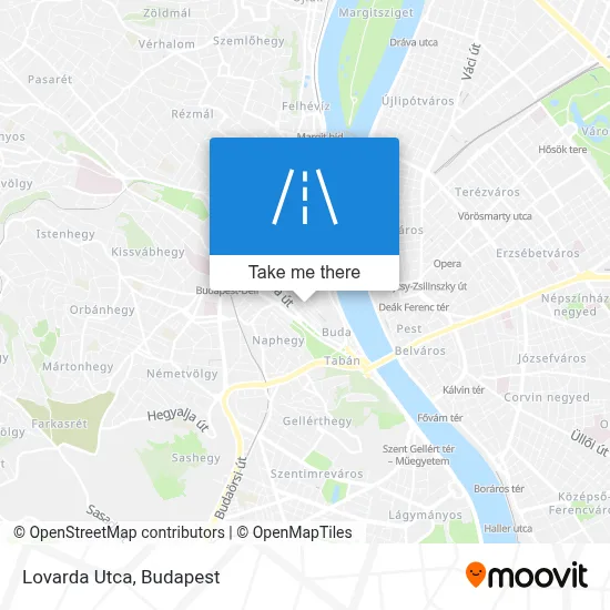 Lovarda Utca map