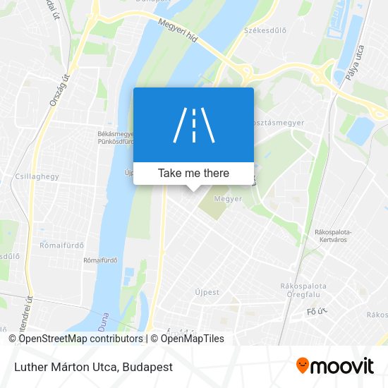 Luther Márton Utca map