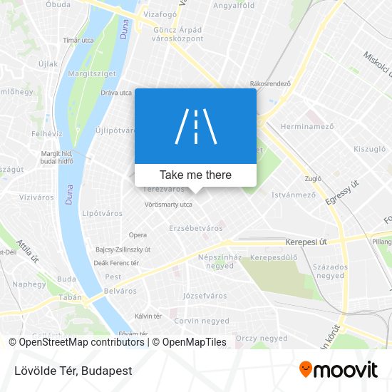 Lövölde Tér map
