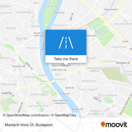 Madách Imre Út map
