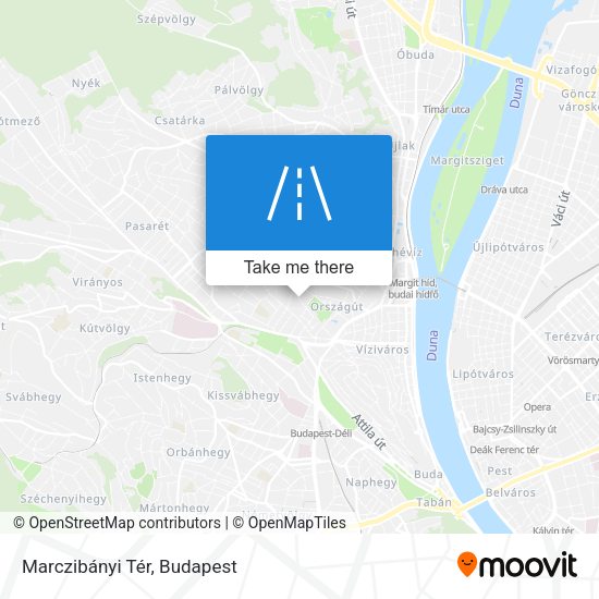 Marczibányi Tér map