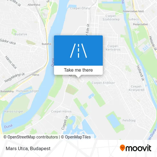 Mars Utca map