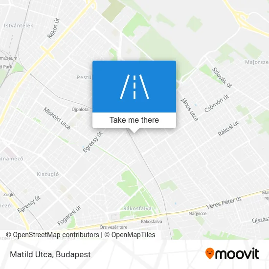 Matild Utca map