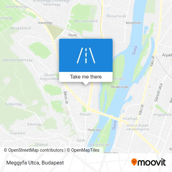 Meggyfa Utca map