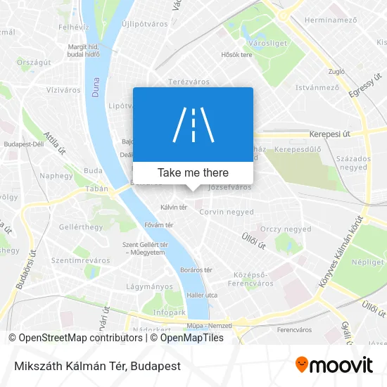 Mikszáth Kálmán Tér map