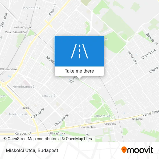 Miskolci Utca map
