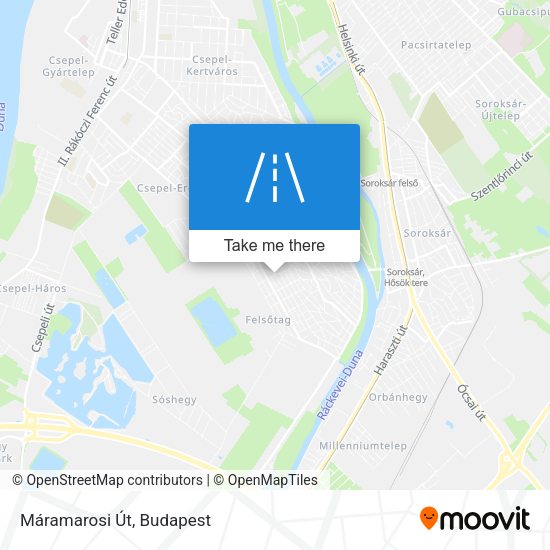 Máramarosi Út map