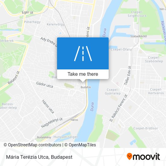 Mária Terézia Utca map