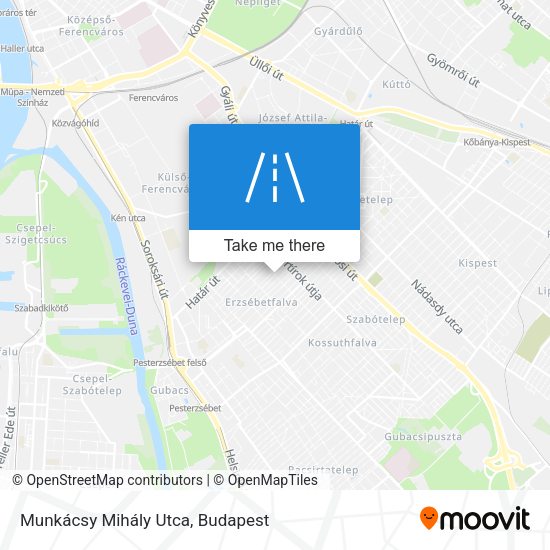 Munkácsy Mihály Utca map