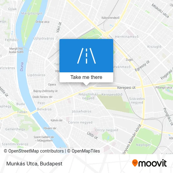 Munkás Utca map