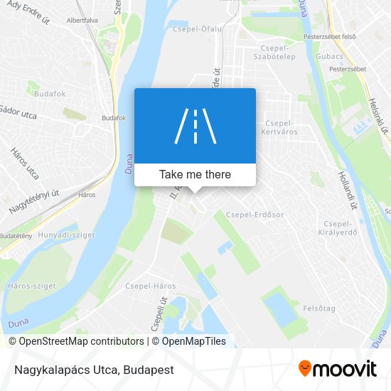 Nagykalapács Utca map