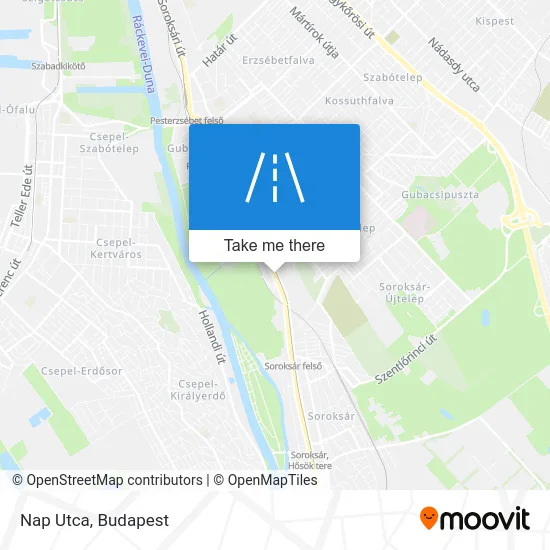 Nap Utca map