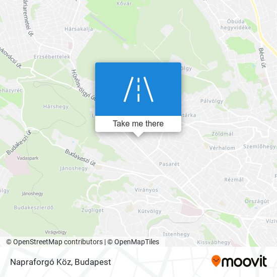 Napraforgó Köz map