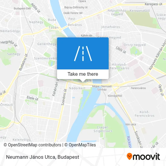 Neumann János Utca map
