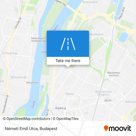Németi Ernő Utca map