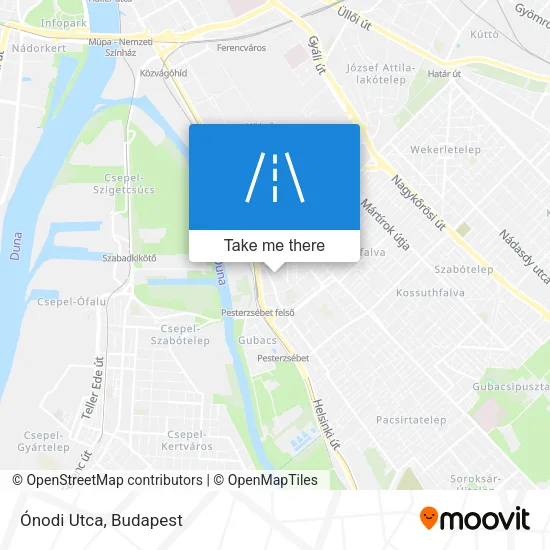 Ónodi Utca map
