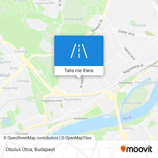 Obulus Utca map