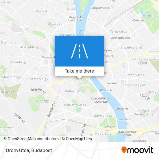 Orom Utca map