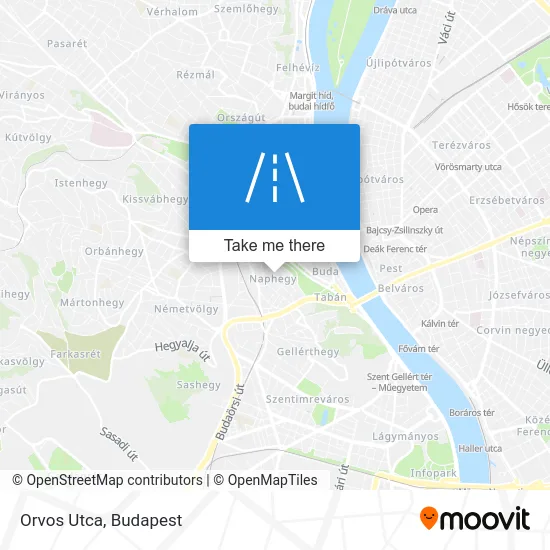 Orvos Utca map