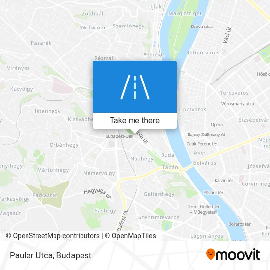 Pauler Utca map