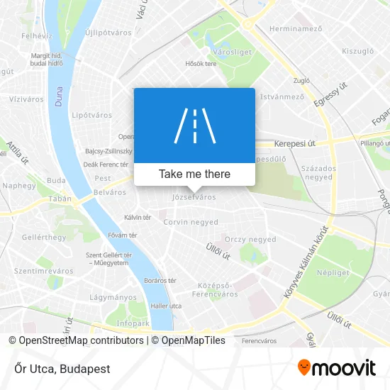 Őr Utca map
