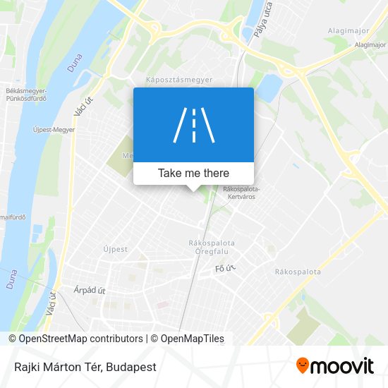 Rajki Márton Tér map