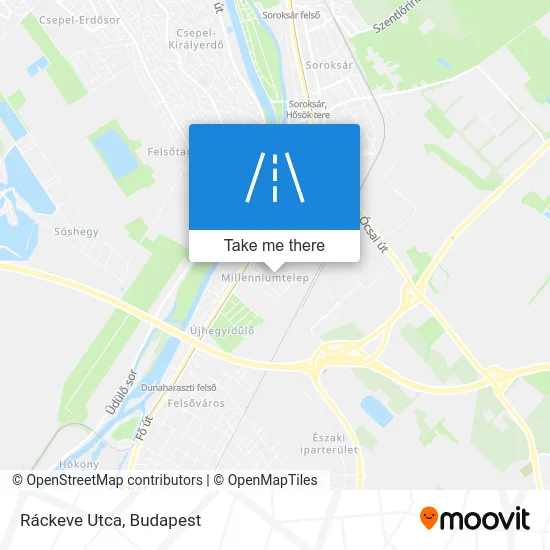 Ráckeve Utca map