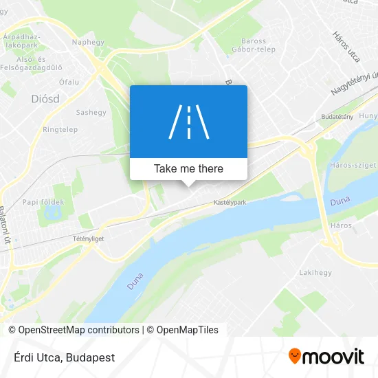 Érdi Utca map