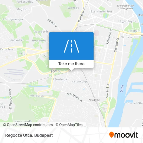 Regőcze Utca map