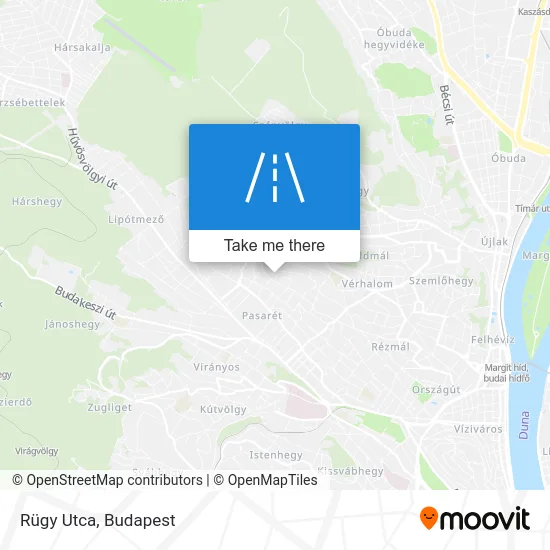 Rügy Utca map