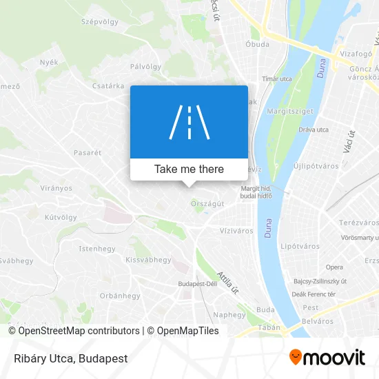 Ribáry Utca map