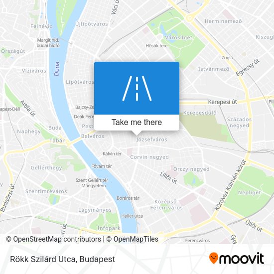 Rökk Szilárd Utca map