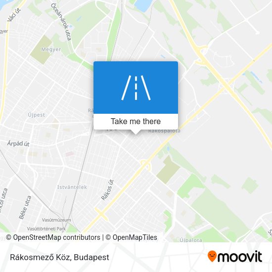 Rákosmező Köz map