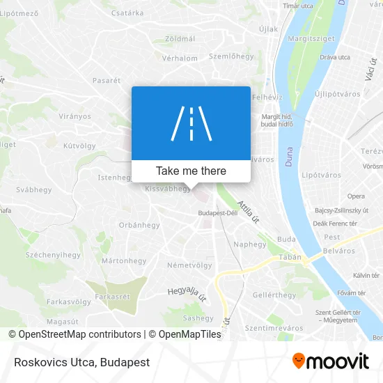 Roskovics Utca map